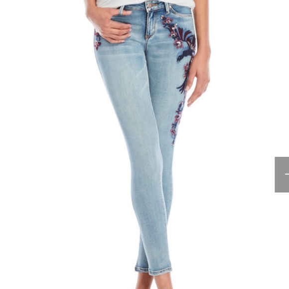 jessica simpson embroidered jeans